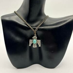 Turquoise Eagle Necklace